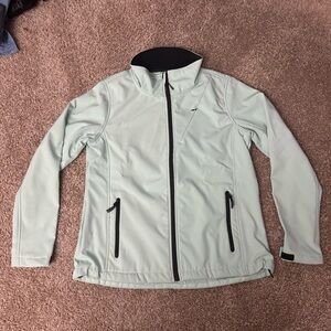 Iceburg Women’s Ice Blue Softshell Winter Rain‎ Jacket Size Large
